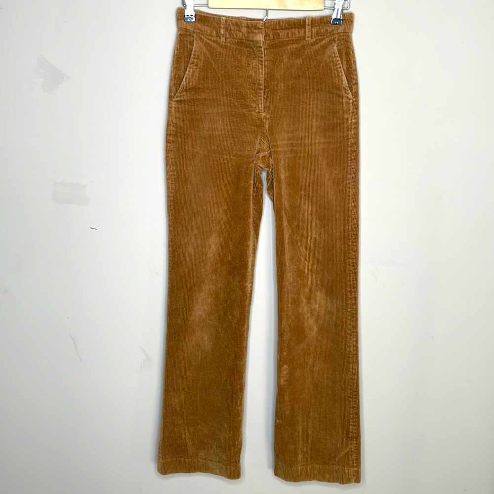 H&M Brown Corduroy Flare Pants